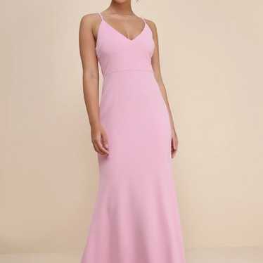 Lulus Pink Maxi Dress