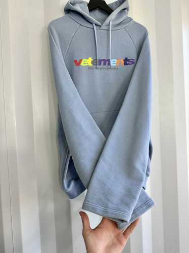 Vetements Colored Logo Hoodie - image 1