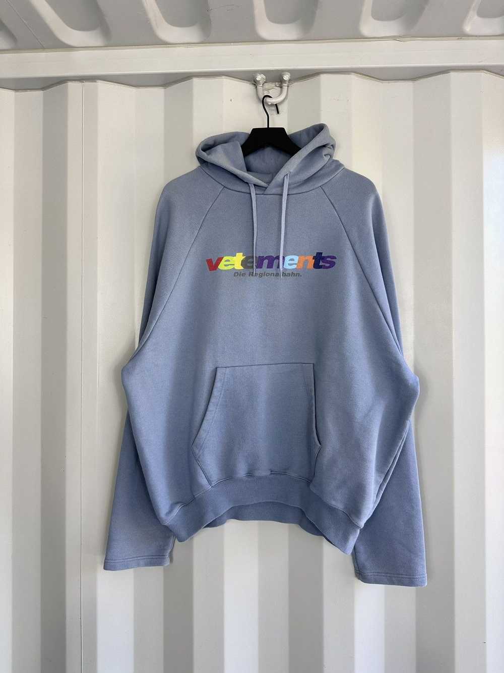 Vetements Colored Logo Hoodie - image 3