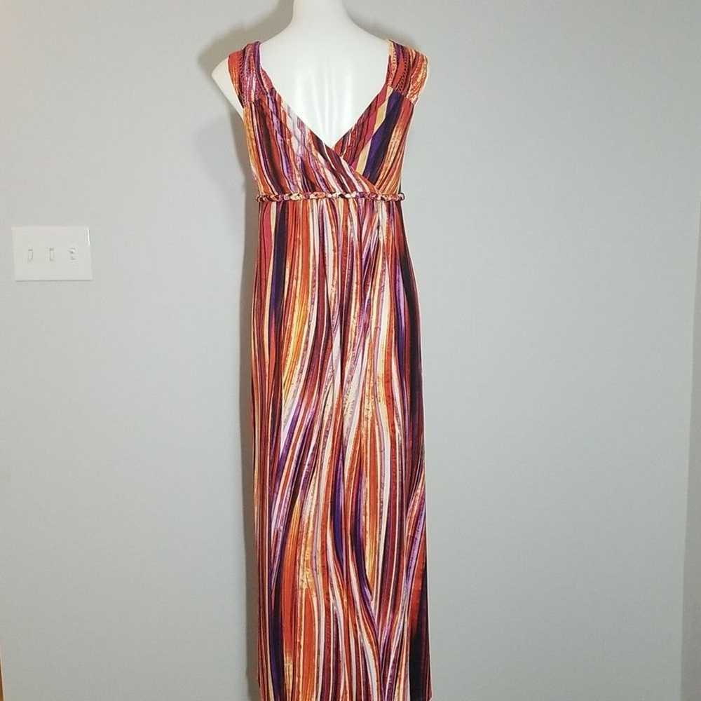 Boston Proper Multi Stripe Maxi Dress - image 3