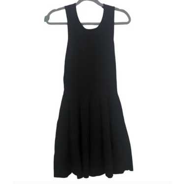 Parker  - Black and white knit dress open back  Me