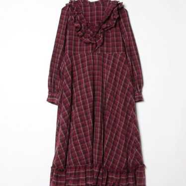 jouetie Red Check One-piece Dress - image 1