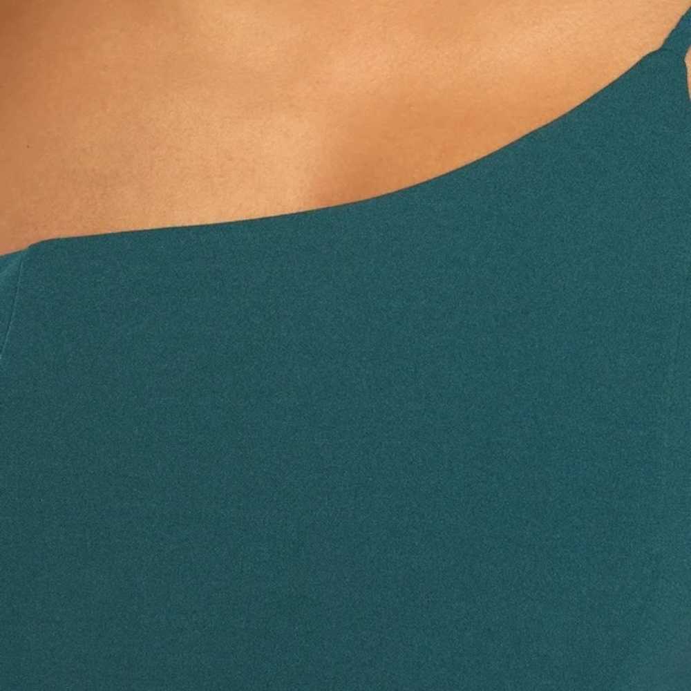 Lulus Teal Green One-Shoulder Maxi Dress - image 5