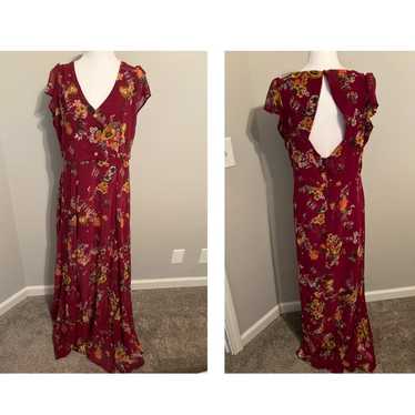 FREE PEOPLE One Floral Maxi Dress - image 1