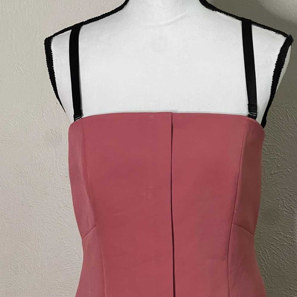 Saba kystral bustier dusty pink midi dressy dress - image 8