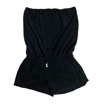 VTG Y2K Juicy Couture Terry Cloth Booty Short Sle… - image 1