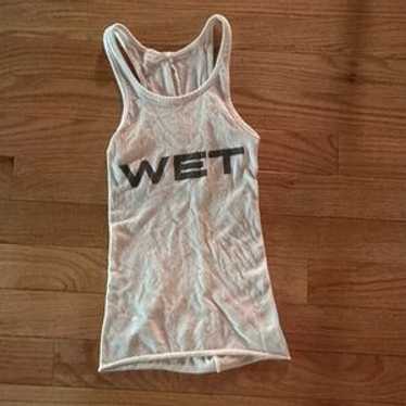 トップス YZY Mowalola WET TANK sample size3/ yzy YZY Mowalola Wet Tank – Funky Insole