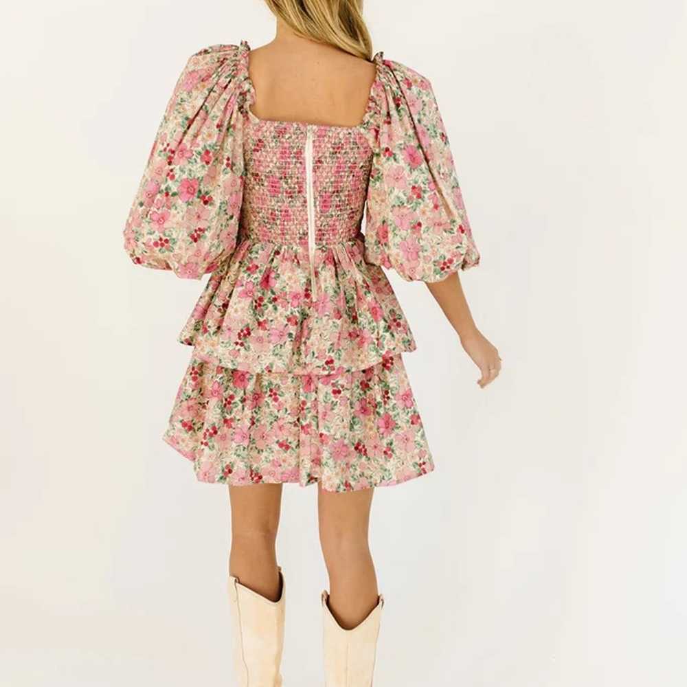 Shop Zoco // Country Club Puff Sleeve Dress - image 2