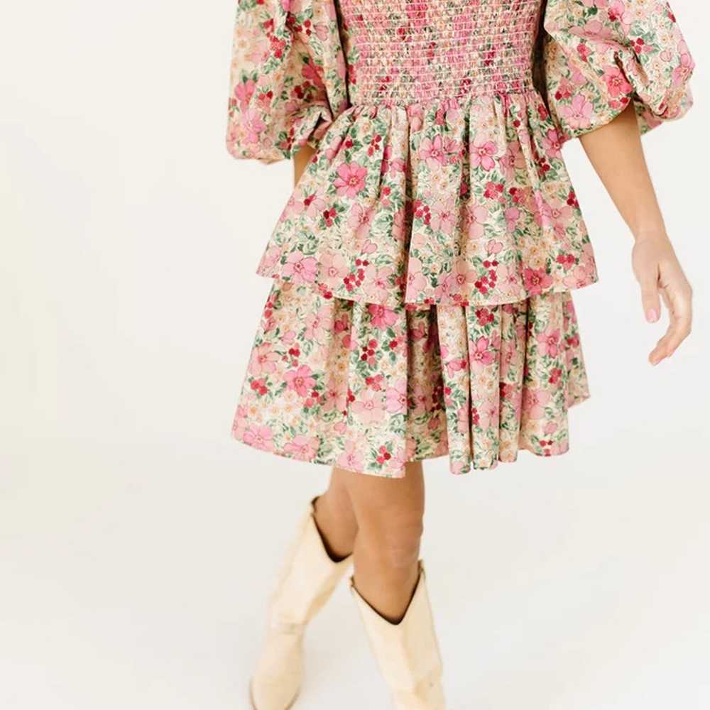 Shop Zoco // Country Club Puff Sleeve Dress - image 3