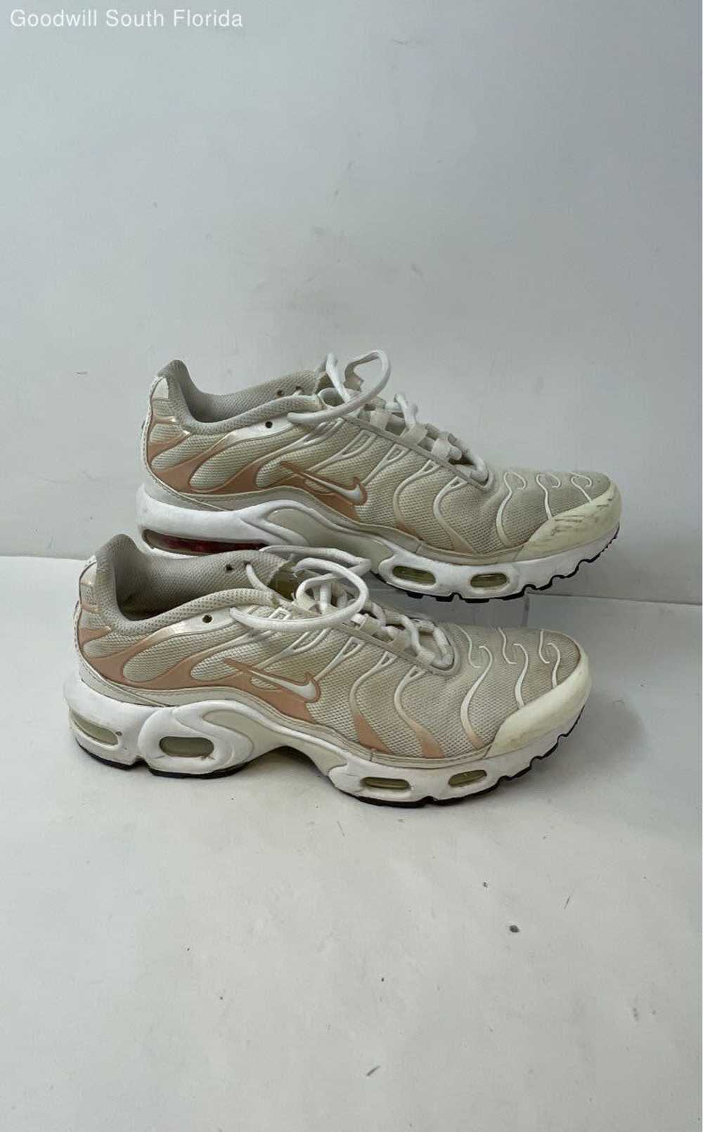 Nike Kids Air Max Plus CD0609-105 Beige White Lac… - image 2