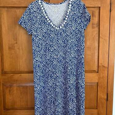 Lilly Pulitzer Etta V-Neck T-Shirt Dress - image 1