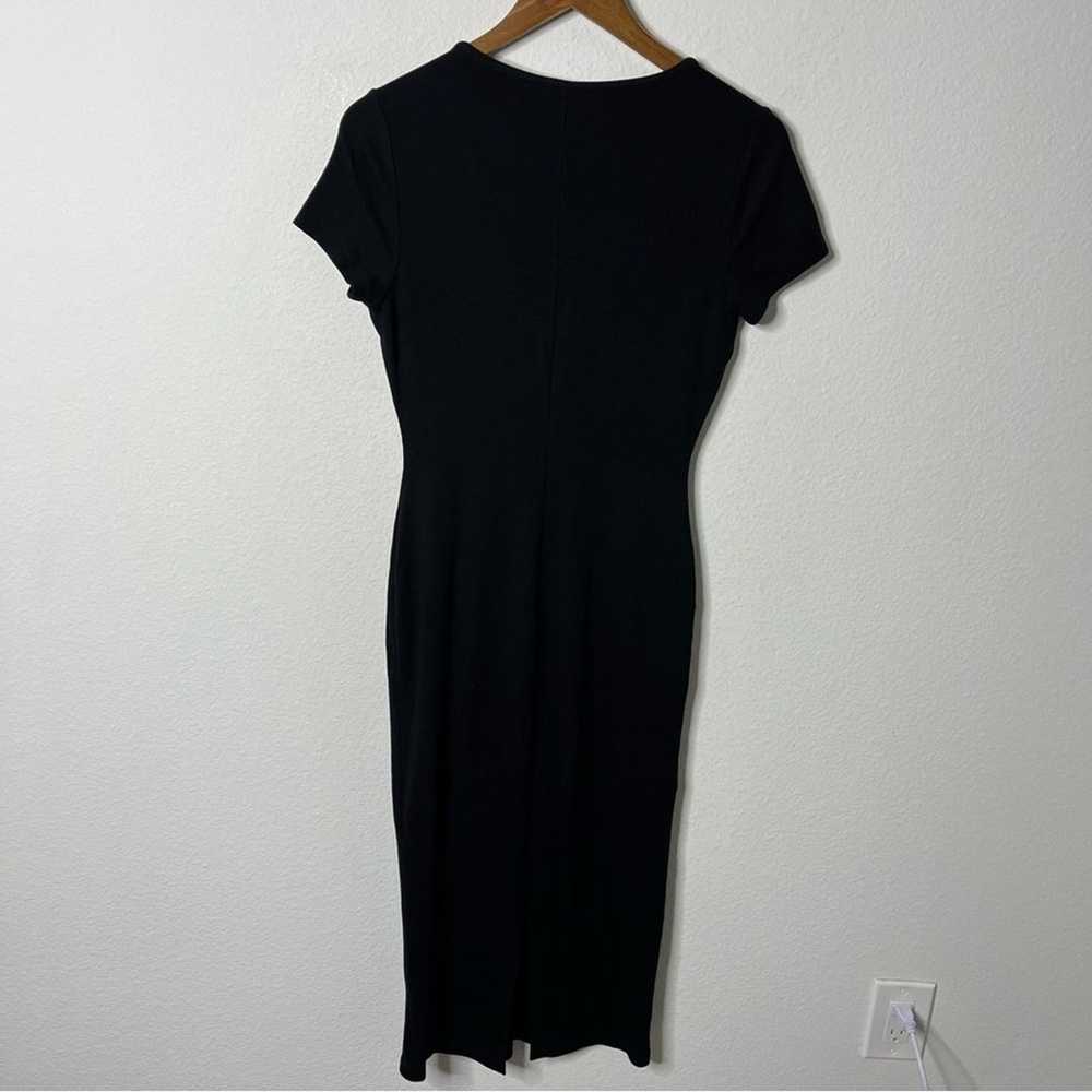 Marine Layer Short Sleeve Scoop Neck Ribbed Knit … - image 7