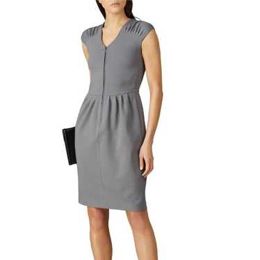 Emporio Armani Grey Cap Sleeve Jersey Dress Appro… - image 1