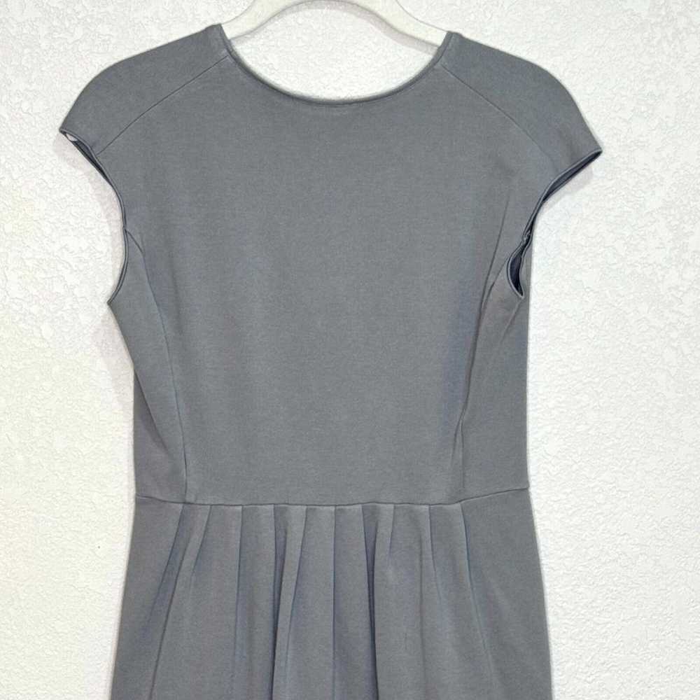 Emporio Armani Grey Cap Sleeve Jersey Dress Appro… - image 7