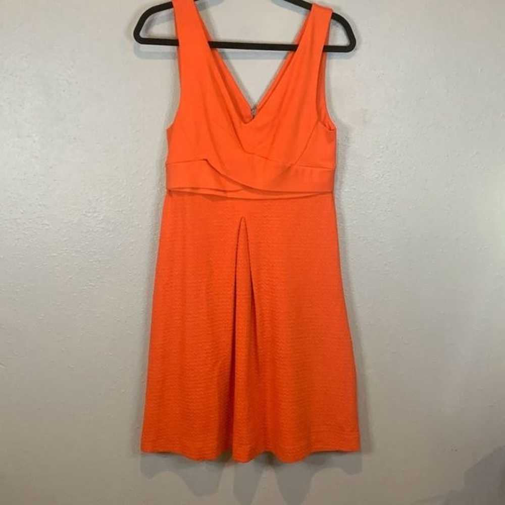 NWT HD in Paris | Anthropologie Orange A-line Dre… - image 1