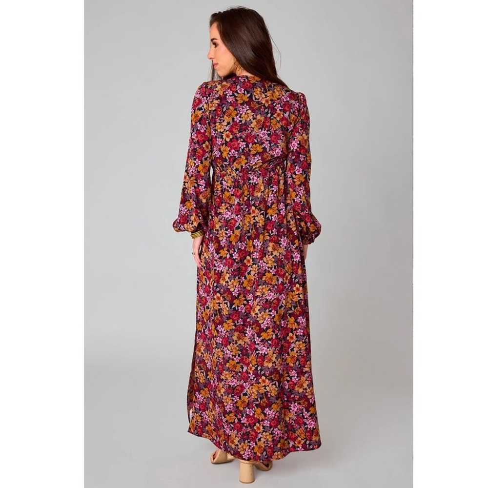 Buddy Love Desirae Floral Long Sleeve High Slit M… - image 9