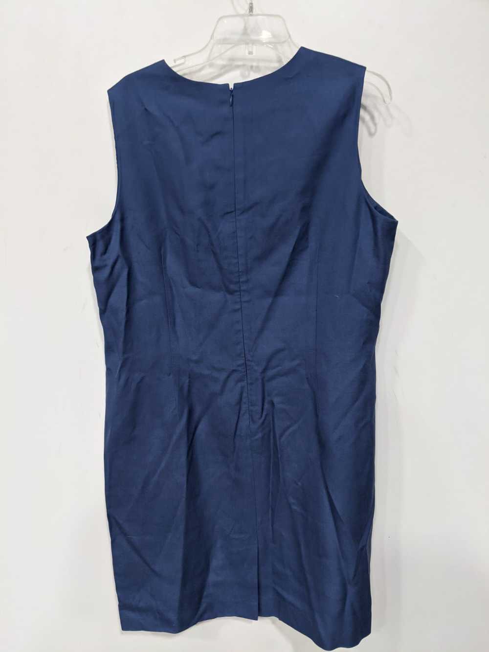 Talbots Women's Blue Sleeveless Dress Size 20 - N… - image 2