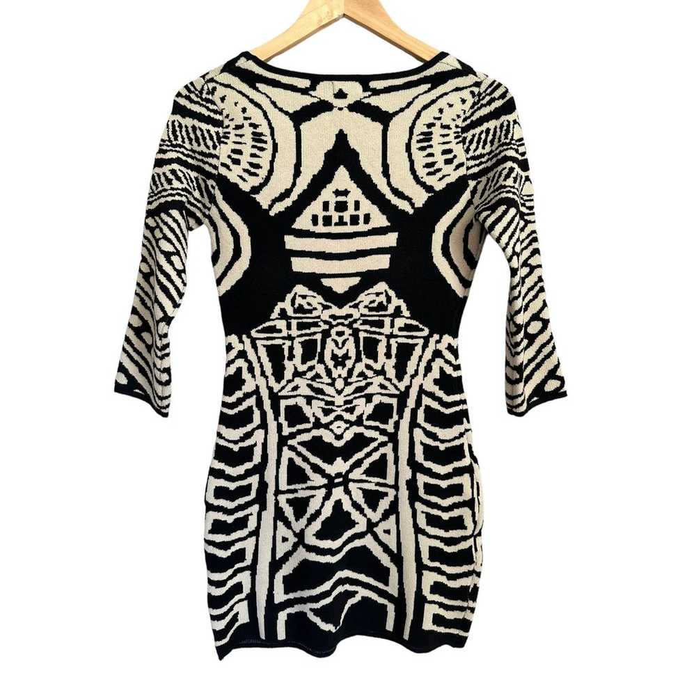 NEW Love and Liberty Aztec Black Cream Sweater Bo… - image 9