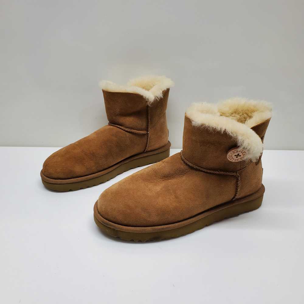 UGG Brown Mini Bailey Button II Winter Boots Adul… - image 2