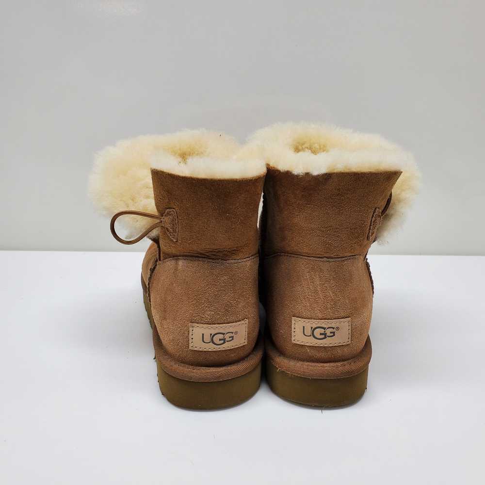 UGG Brown Mini Bailey Button II Winter Boots Adul… - image 3