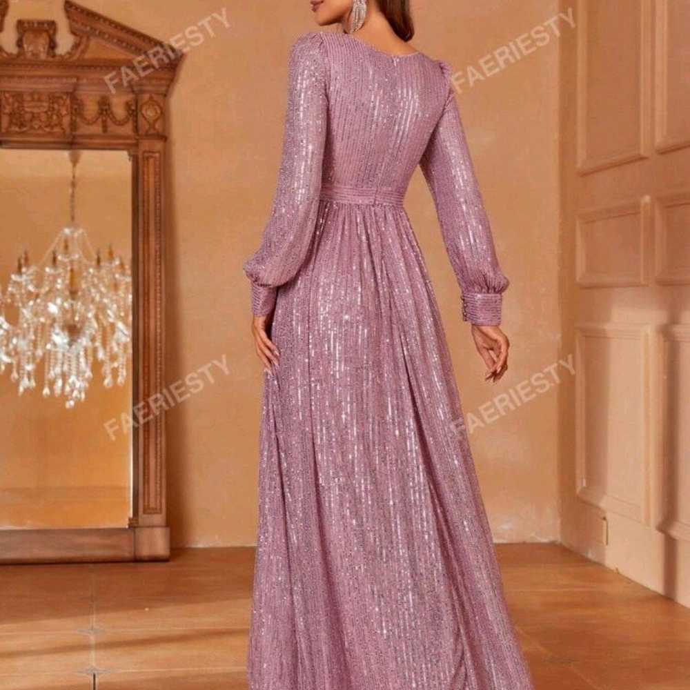 Faeriesty Sequin Maxi Dress - image 2