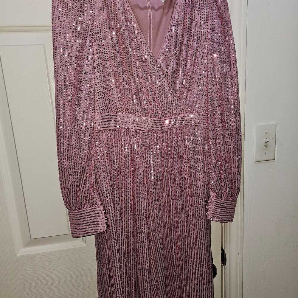 Faeriesty Sequin Maxi Dress - image 6