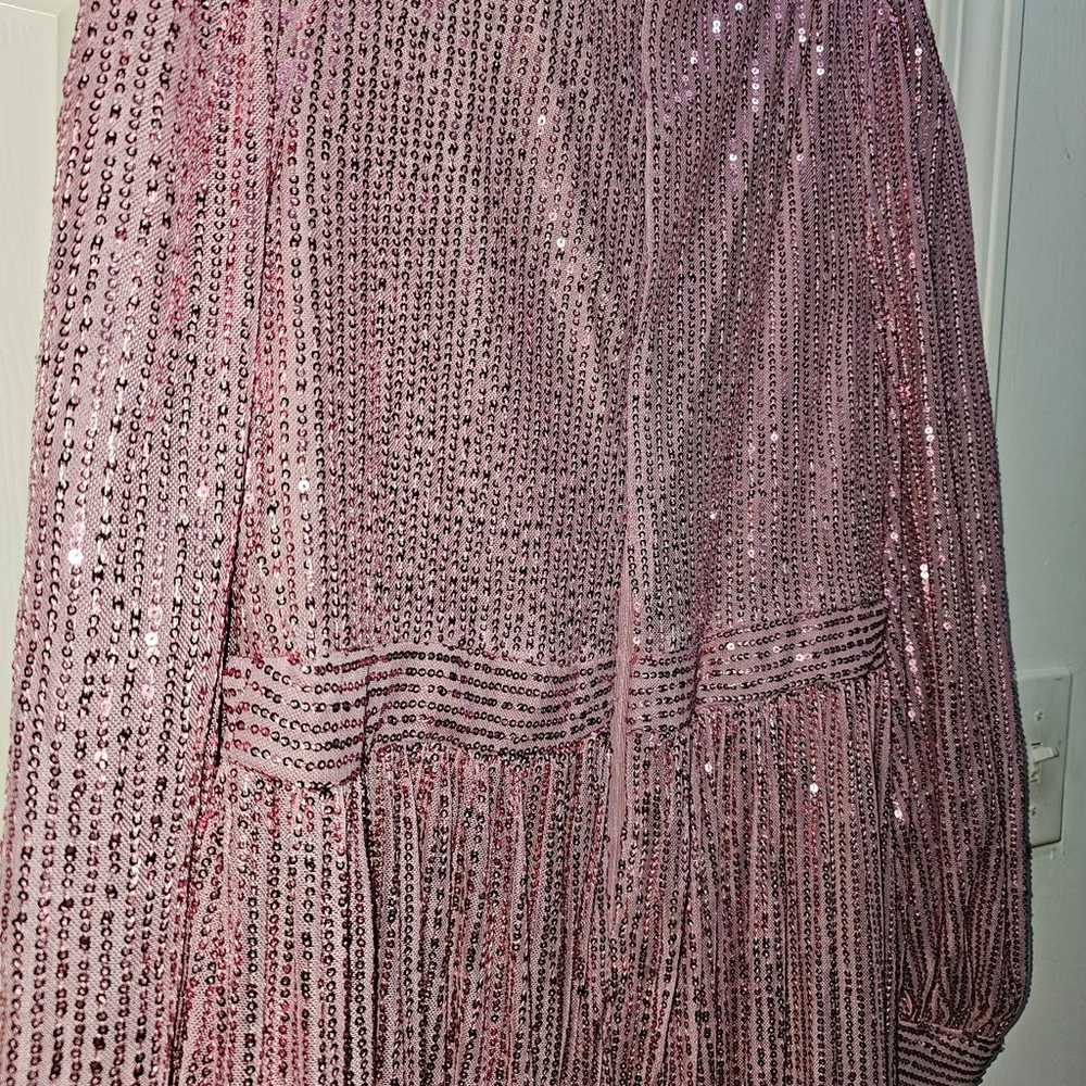 Faeriesty Sequin Maxi Dress - image 8