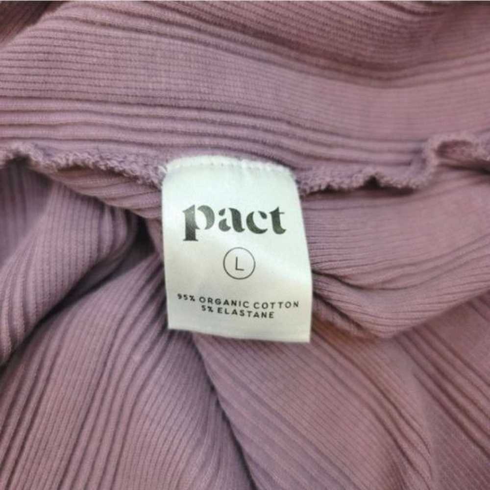 NEW Pact Apparel 100% Organic Cotton Rib-fit Henl… - image 10