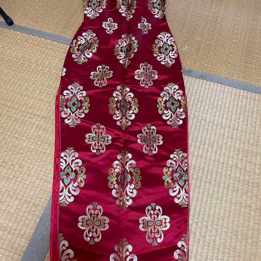 【Luxury Long Cheongsam Dress】Performance Embroide… - image 1