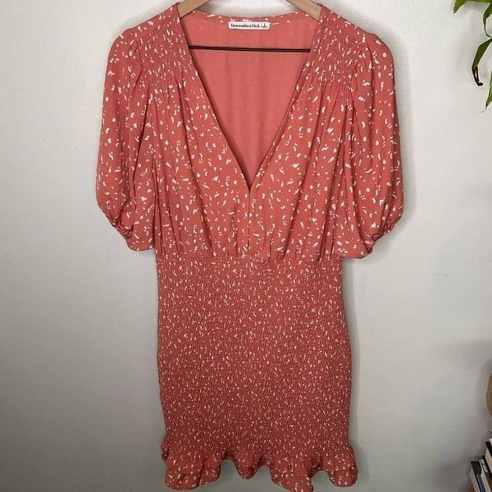 Abercrombie & Fitch Smocked Polka Dot Dress - image 2