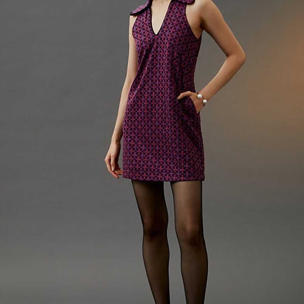 Maeve by Anthropologie Jacquard Shift Mini Dress - image 1