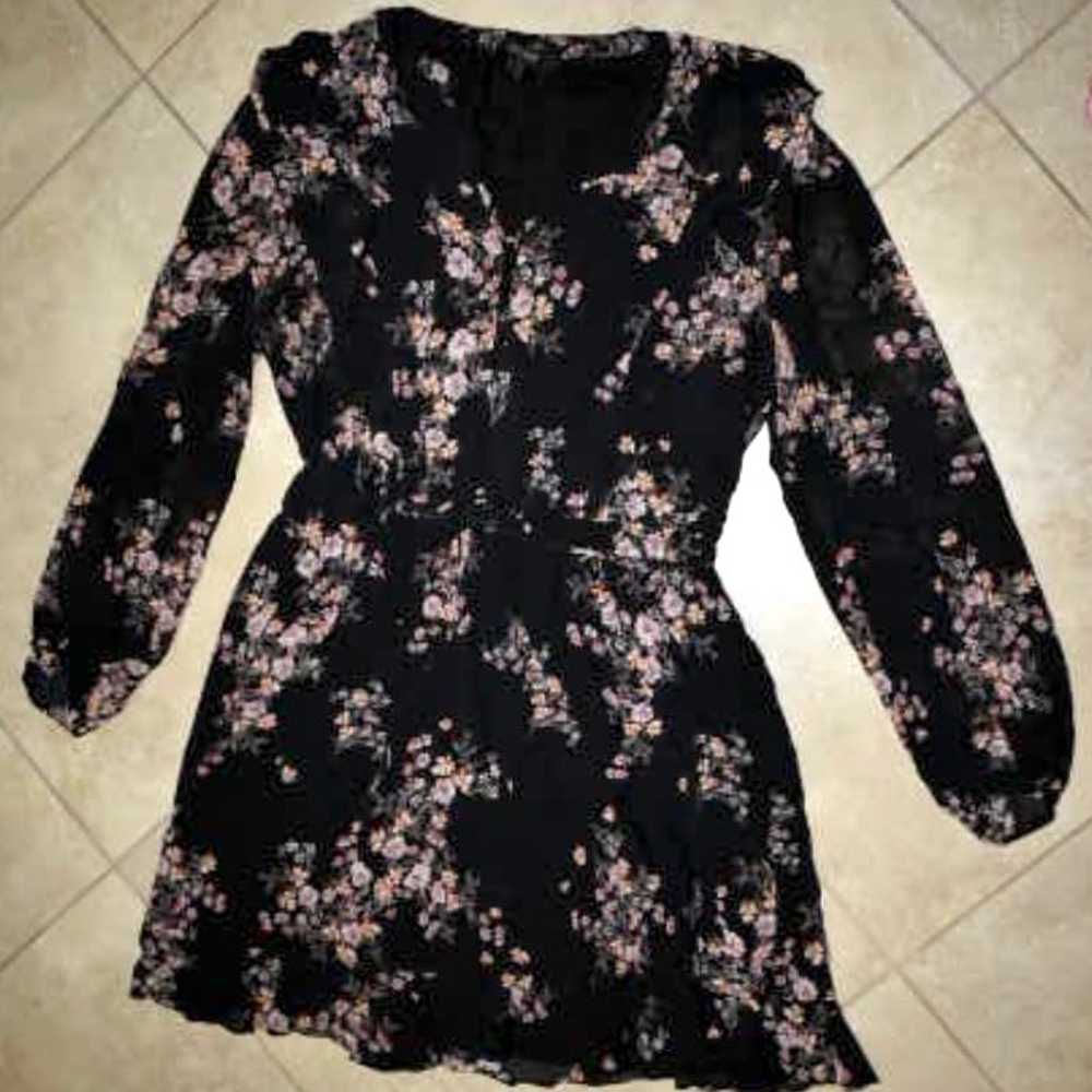 Ever New Melbourne Floral Ruffle Long Sleeve Elas… - image 1