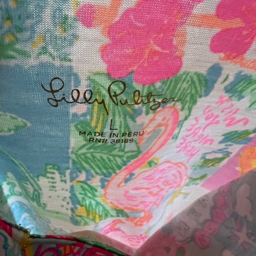 EUC Lilly Pulitzer Patchwork State of Mind Flounc… - image 6