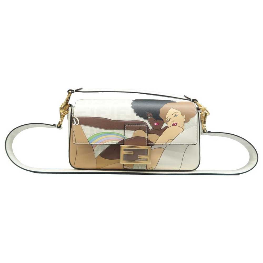 Fendi Baguette leather handbag - image 1