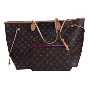 Louis Vuitton Neverfull leather tote