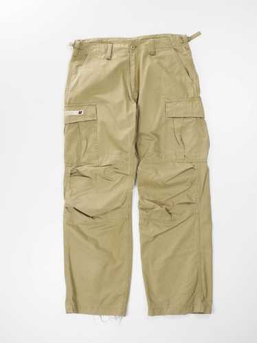 MC　WTAPS 07/1ST KHAKI TROUSERS Wtaps Khaki Cotton Chino Trousers Size S Used | eBay