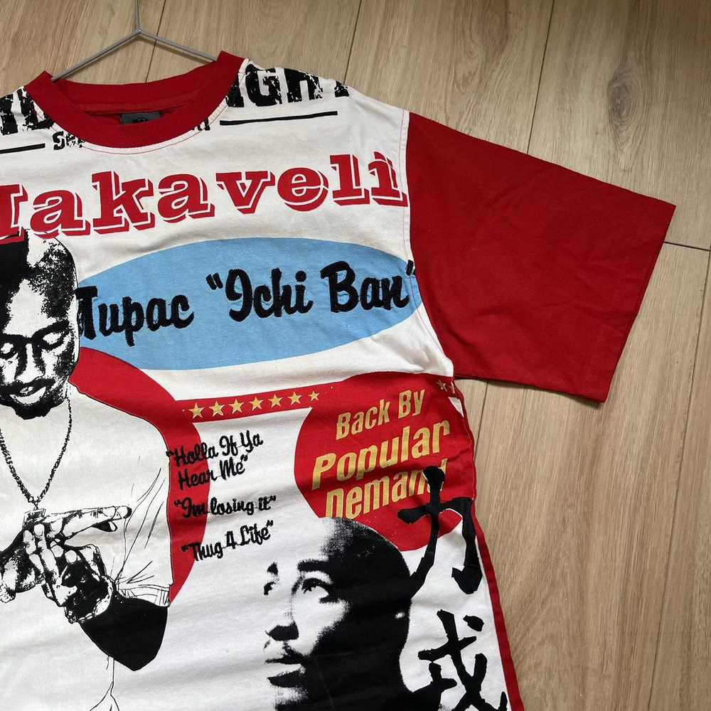 Rare × Vintage Vintage Rare Makavelli Tupac y2K T… - image 4