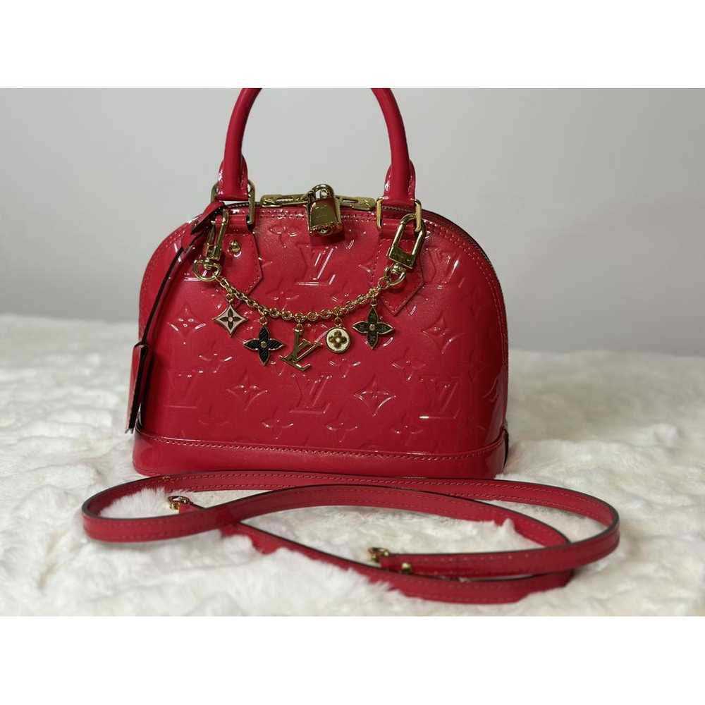 Louis Vuitton Alma Bb patent leather handbag - image 2