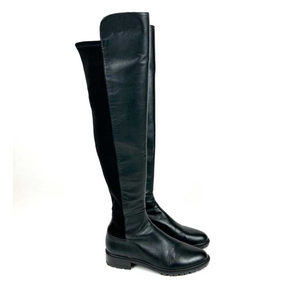 Stuart Weitzman Leather boots - image 4