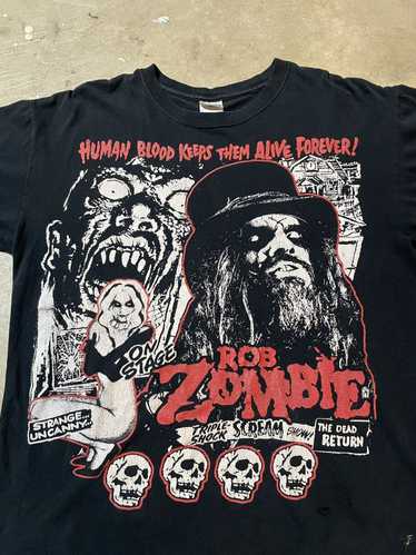 Band Tees × Rock T Shirt × Vintage 2005 Rob Zombie