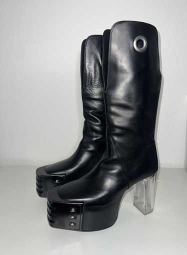 Rick Owens KISS BOOT KOWBOY GRILL PLATFORM 45