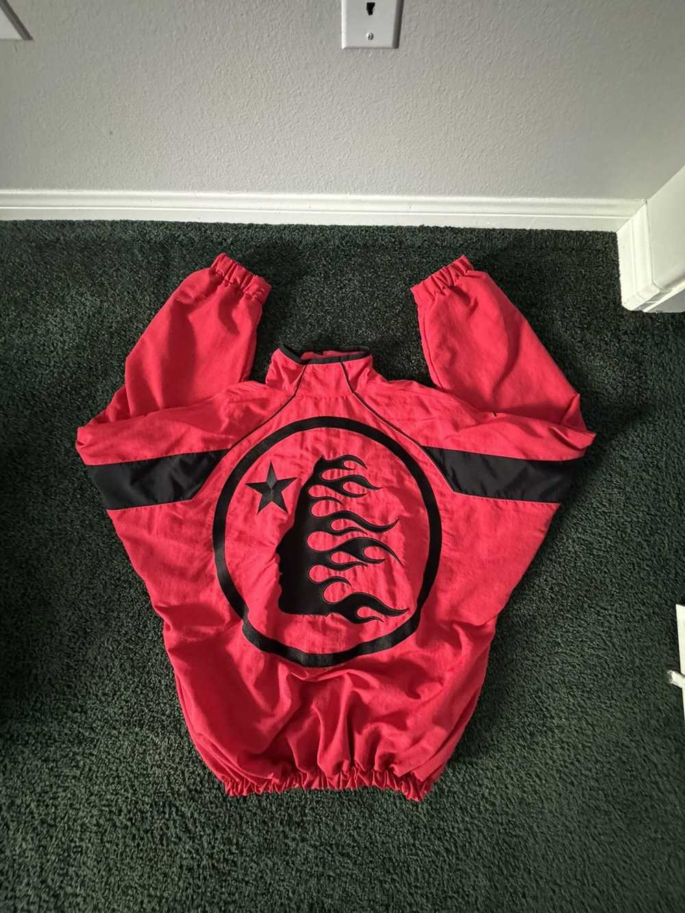 HELLSTAR HELLSTAR Thriller Red Track Jacket - image 2