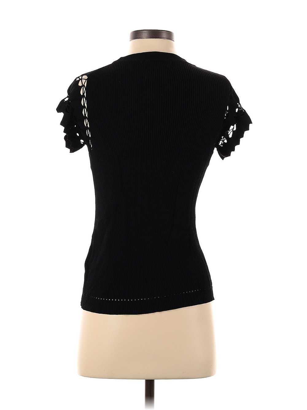 Dear John Women Black Short Sleeve Top S - image 2