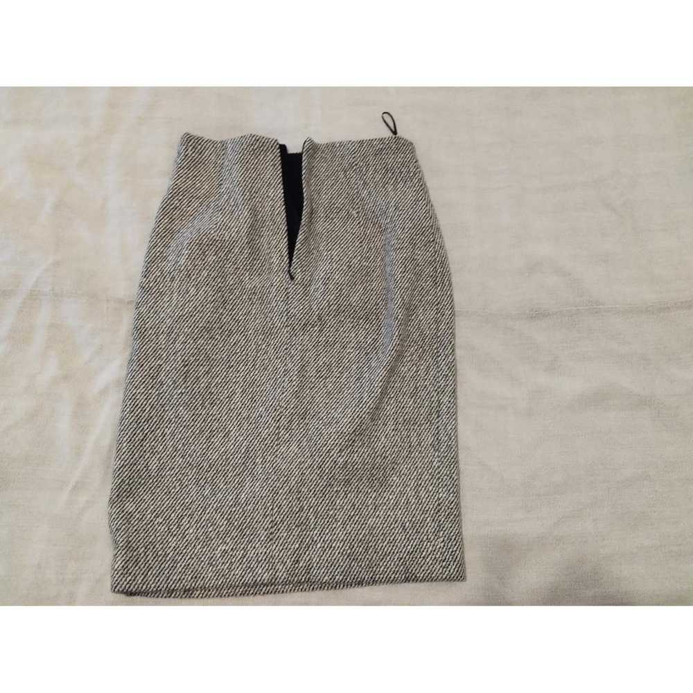 【関税＆送料込み】Moschino Beige Virgin Wool Skirt Moschino Wool skirt