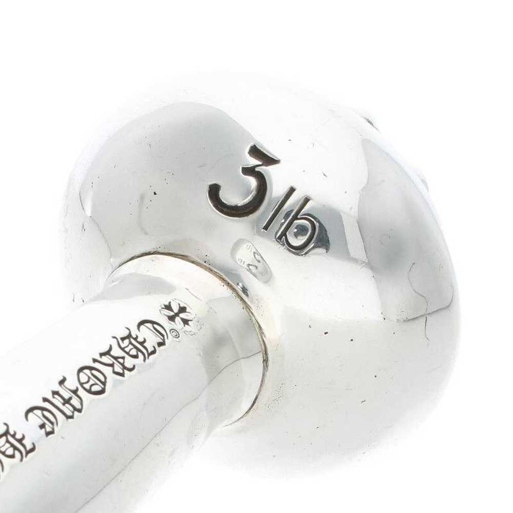 Chrome Hearts Chrome Hearts Silver Dumbbell Pair - image 7