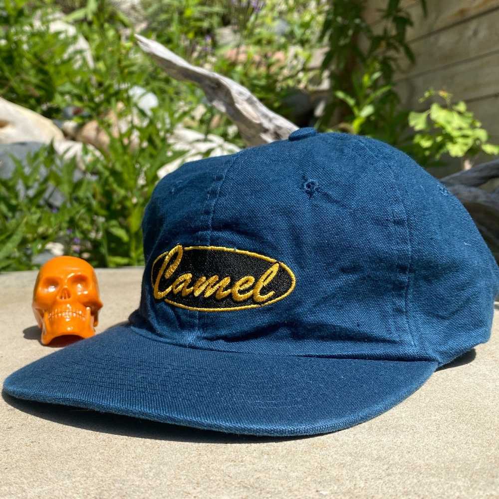 Camel × Vintage 90s Camel logo adjustable snap ba… - image 1