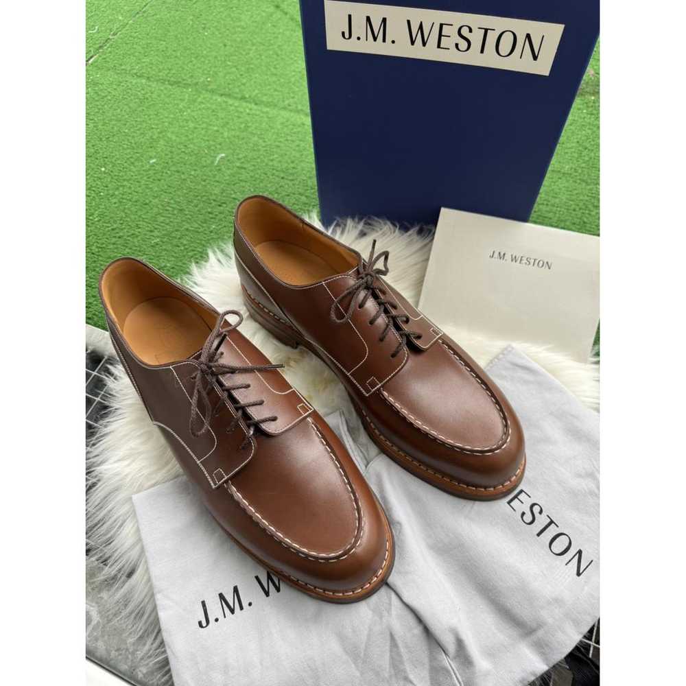 JM Weston Leather lace ups - image 4