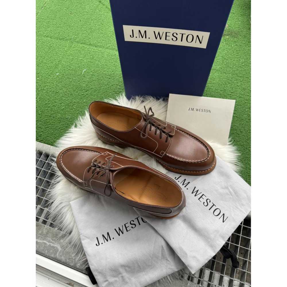 JM Weston Leather lace ups - image 6