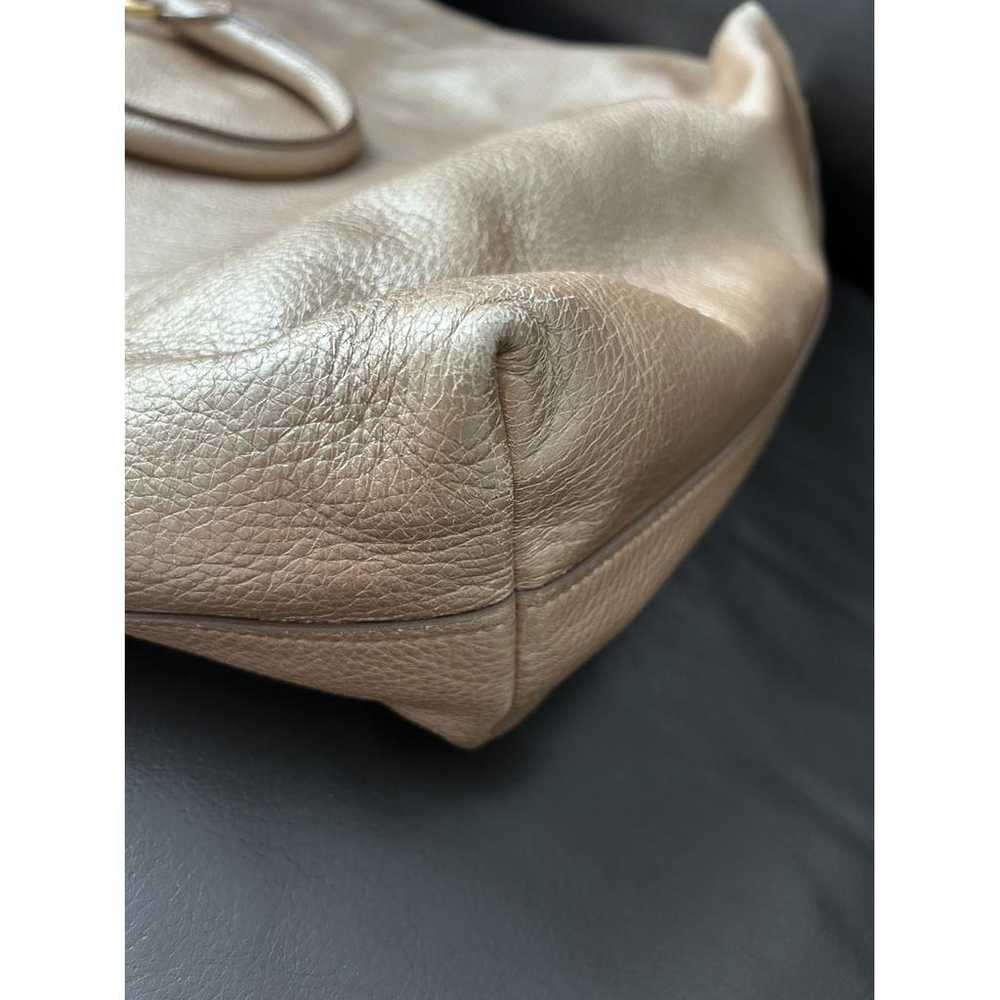 Prada Monochrome leather tote - image 6