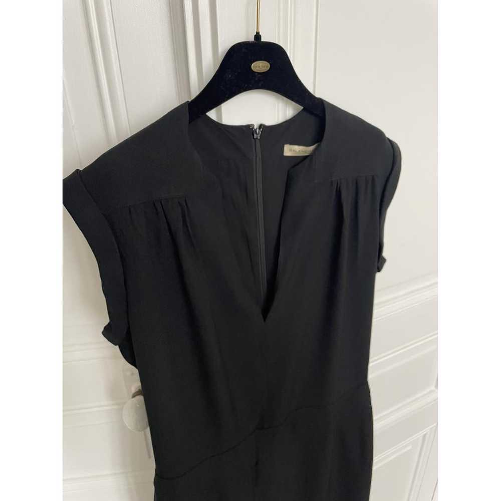 Balenciaga Silk mid-length dress - image 2